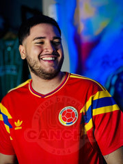 CAMISETA SELECCIÓN COLOMBIA VISITANTE 1990