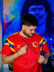 CAMISETA SELECCIÓN COLOMBIA VISITANTE 1990