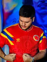 CAMISETA SELECCIÓN COLOMBIA VISITANTE 1990