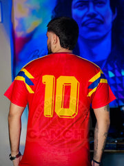 CAMISETA SELECCIÓN COLOMBIA VISITANTE 1990