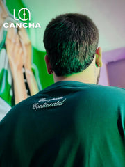 CAMISETA ATLETICO NACIONAL CONTORNO DE ESCUDO VERDE