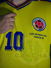 CAMISETA COLOMBIA LOCAL 1998