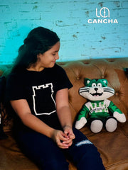 CAMISETA ATLETICO NACIONAL NIÑO CONTORNO DE ESCUDO NEGRO