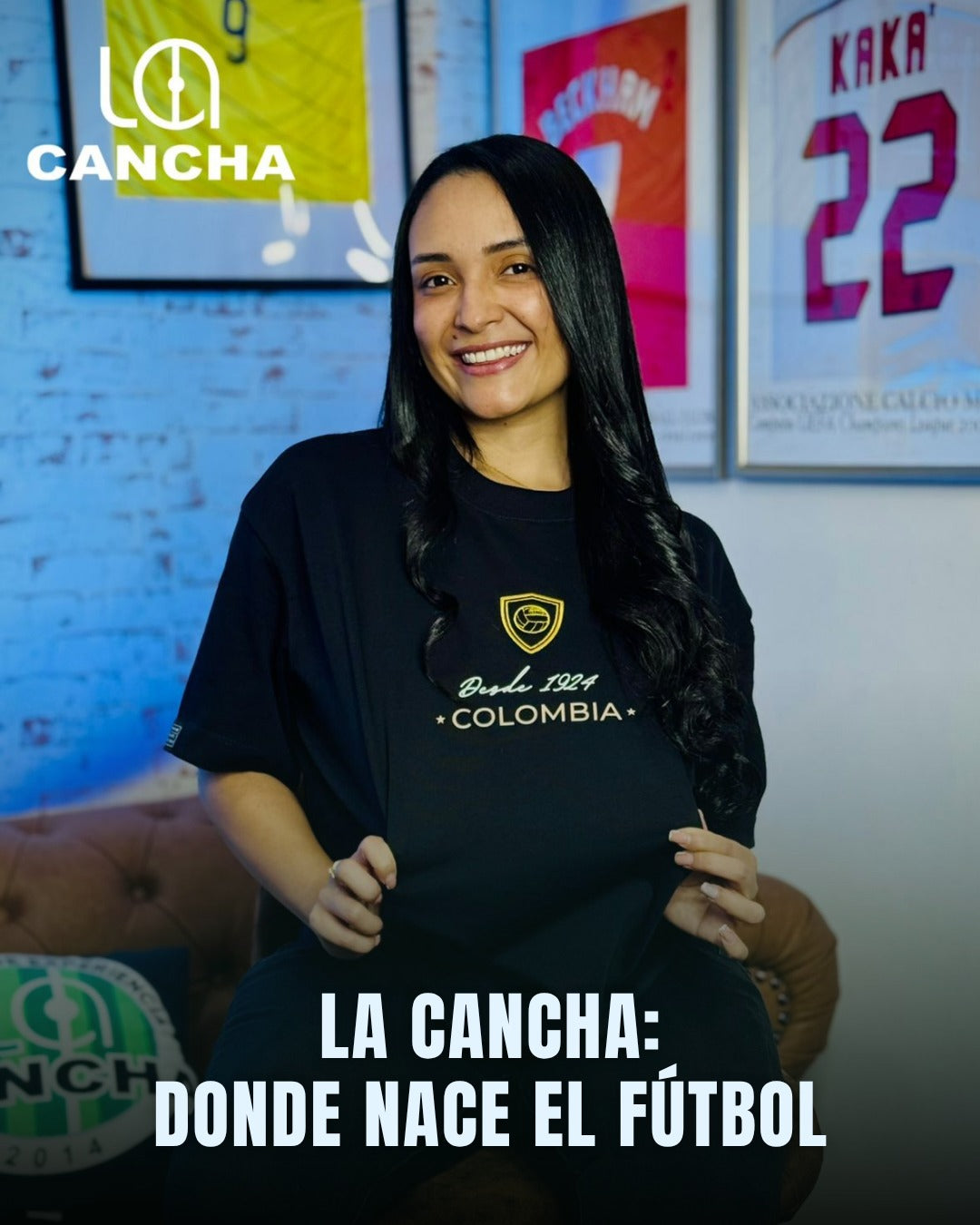 CAMISETA VERSION ESPECIAL COLOMBIA NEGRA