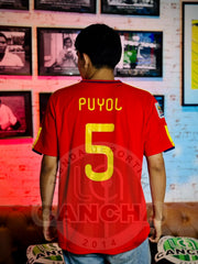 CAMISETA ESPAÑA RETRO LOCAL  2010
