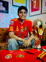 CAMISETA ESPAÑA RETRO LOCAL  2010
