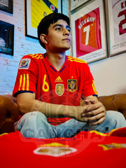 CAMISETA ESPAÑA RETRO LOCAL  2010