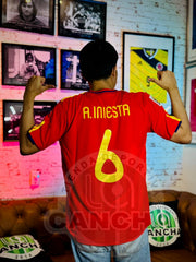 CAMISETA ESPAÑA RETRO LOCAL  2010