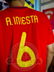 CAMISETA ESPAÑA RETRO LOCAL  2010