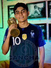 CAMISETA FRANCIA RETRO LOCAL 2018