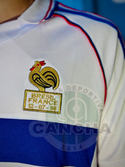 CAMISETA FRANCIA RETRO VISITANTE 1998