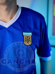 CAMISETA ARGENTINA RETRO VISITANTE 1986