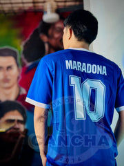 CAMISETA ARGENTINA RETRO VISITANTE 1986