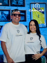 CAMISETA VERSION ESPECIAL COLOMBIA BLANCA