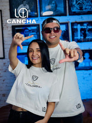CAMISETA VERSION ESPECIAL COLOMBIA BLANCA