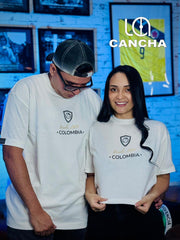 CAMISETA VERSION ESPECIAL COLOMBIA BLANCA