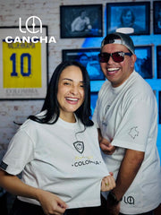 CAMISETA VERSION ESPECIAL COLOMBIA BLANCA