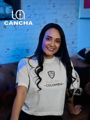 CAMISETA VERSION ESPECIAL COLOMBIA BLANCA