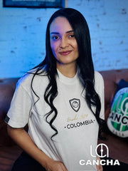 CAMISETA VERSION ESPECIAL COLOMBIA BLANCA