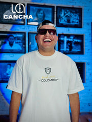 CAMISETA VERSION ESPECIAL COLOMBIA BLANCA