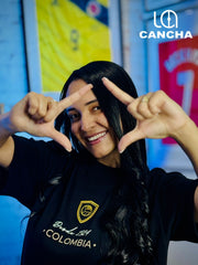 CAMISETA VERSION ESPECIAL COLOMBIA NEGRA