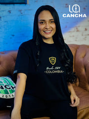 CAMISETA VERSION ESPECIAL COLOMBIA NEGRA