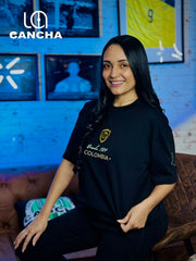 CAMISETA VERSION ESPECIAL COLOMBIA NEGRA