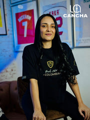 CAMISETA VERSION ESPECIAL COLOMBIA NEGRA