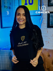 CAMISETA VERSION ESPECIAL COLOMBIA NEGRA