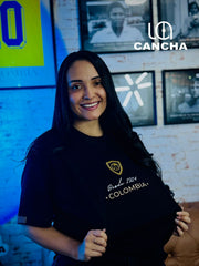 CAMISETA VERSION ESPECIAL COLOMBIA NEGRA