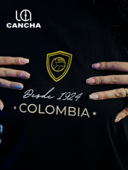 CAMISETA VERSION ESPECIAL COLOMBIA NEGRA