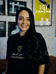 CAMISETA VERSION ESPECIAL COLOMBIA NEGRA