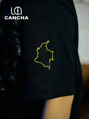 CAMISETA VERSION ESPECIAL COLOMBIA NEGRA