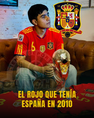 CAMISETA ESPAÑA RETRO LOCAL  2010