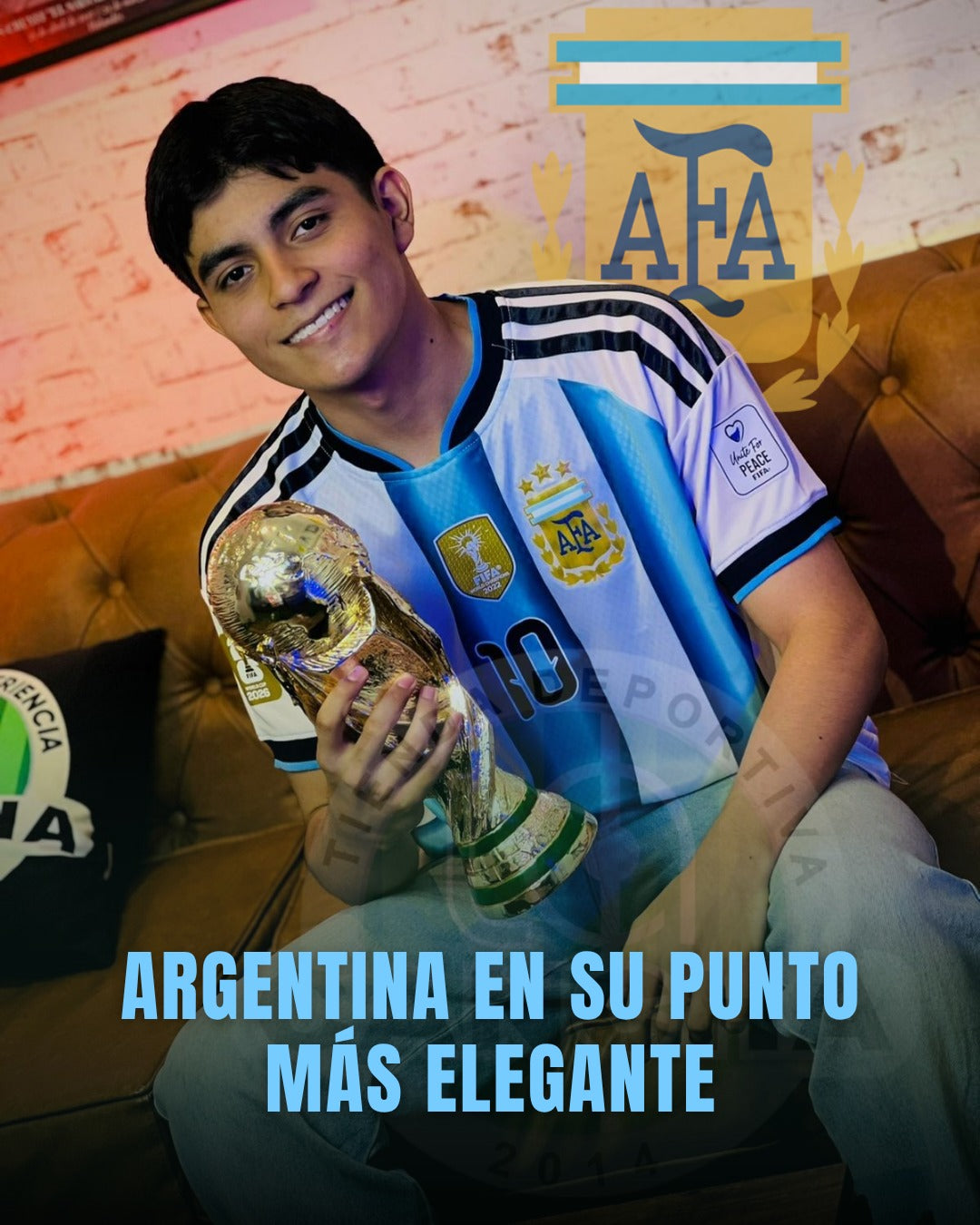 CAMISETA ARGENTINA LOCAL 2026