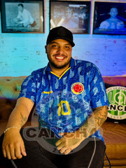 CAMISETA SELECCION COLOMBIA VISITANTE 1994  TALLA GRANDE