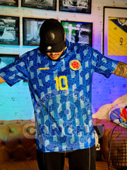 CAMISETA SELECCION COLOMBIA VISITANTE 1994  TALLA GRANDE