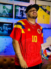 CAMISETA SELECCIÓN COLOMBIA VISITANTE 1990 TALLA GRANDE