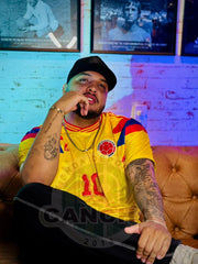 CAMISETA SELECCIÓN COLOMBIA LOCAL 1990 TALLA GRANDE
