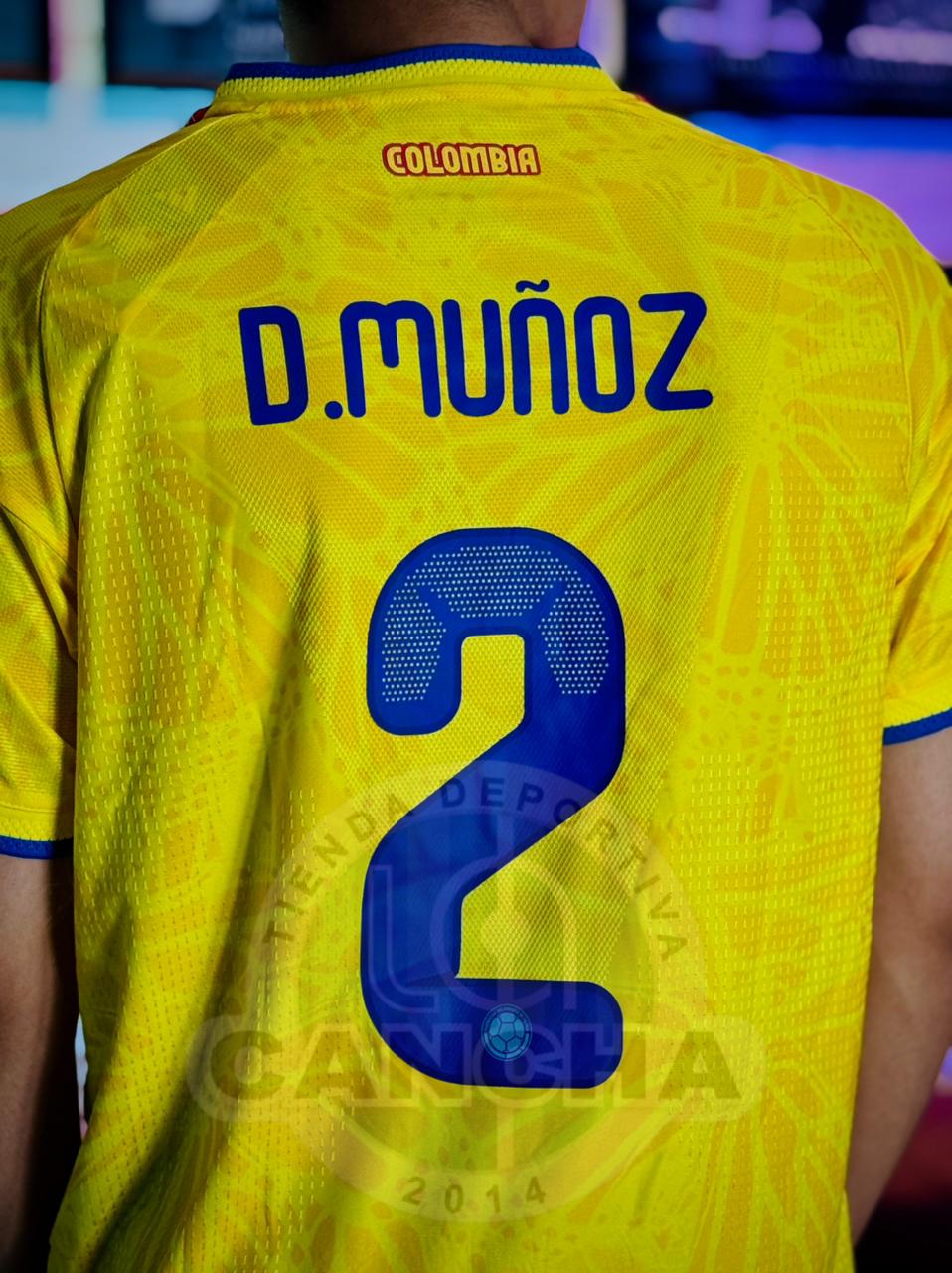 CAMISETA SELECCION COLOMBIA LOCAL 2026 JUGADORES