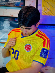 CAMISETA SELECCION COLOMBIA LOCAL 2026 JUGADORES