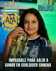 CAMISETA ARGENTINA VISITANTE NIÑO 2026
