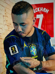 CAMISETA BRASIL VISITANTE 2026 PARCHES