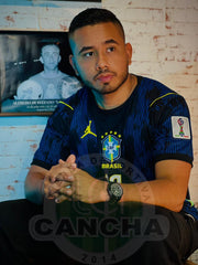 CAMISETA BRASIL VISITANTE 2026 PARCHES