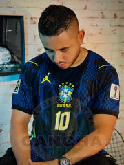 CAMISETA BRASIL VISITANTE 2026 PARCHES