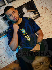 CAMISETA BRASIL VISITANTE 2026 PARCHES