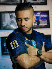 CAMISETA BRASIL VISITANTE 2026 PARCHES