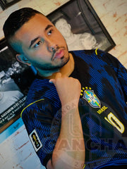 CAMISETA BRASIL VISITANTE 2026 PARCHES