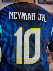 CAMISETA BRASIL VISITANTE 2026 PARCHES