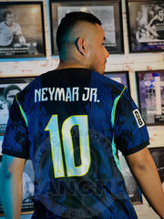 CAMISETA BRASIL VISITANTE 2026 PARCHES